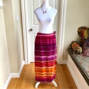 Valerie Stevens Multicolor Maxi Skirt
